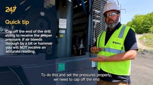 How to adjust air regulation | FlexiROC D60 | FlexiROC D65