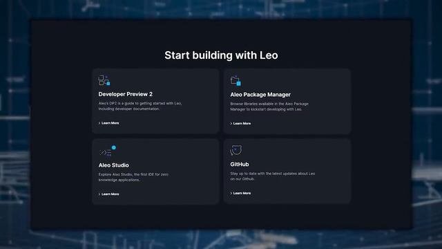 Aleo - конфиденциальность на блокчейне