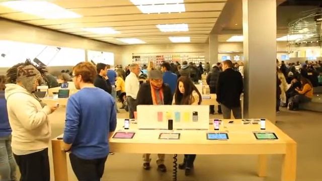 Apple Store New York смотреть онлайн