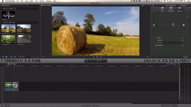 Final Cut Pro #3: How to colour correct смотреть онлайн