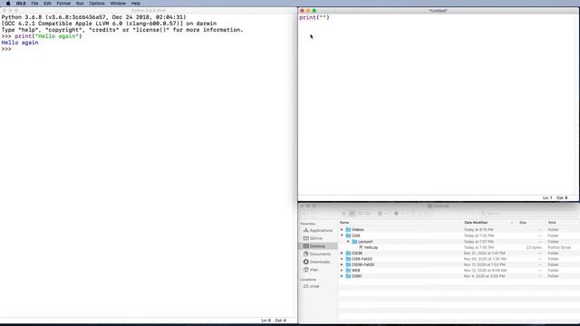 Python Introduction 11: Python IDLE