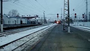 Смена электровозов ЧС2-837 на ЧС4т-240. Поезд №92 Москва-Северобайкальск, ст. Владимир