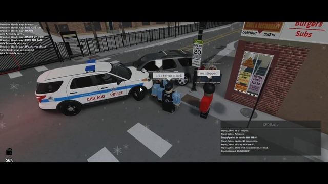 Chicago Police Patrol on Roblox - Woodlawn Chicago Roblox (CHAOS) смотреть онлайн