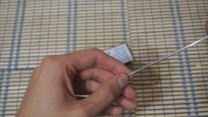 Простейший пугач из велосипедной спицы