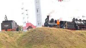 Паровозы Ов-324, Эу699-74, СО18-2018, 9П-19489