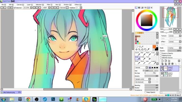 Paint tool sai walkthrough:Blending modes смотреть онлайн