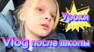 Vlog после школы | Уроки #школа #школьница #уроки #перемена #2класс #домашка #чепрасова #алиса