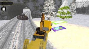 Snow Excavator Construction 3D Android Gameplay (ios) Download Android Games