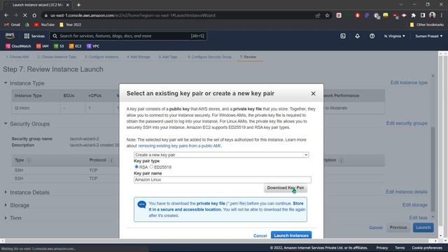 Creating Virtual Machine using AWS EC2 Service🧑💻
