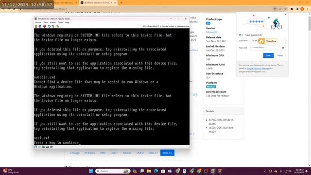 [LIVE] Installing Windows 95 OSR 2.5 + Office 97 + Full Software + Plus! 95 смотреть онлайн