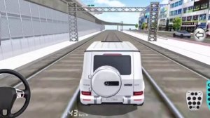 Mercedes G Class Crash In Bullet Train | 3D Driving Class Android Games Play#3ddrivingclass#gwagon