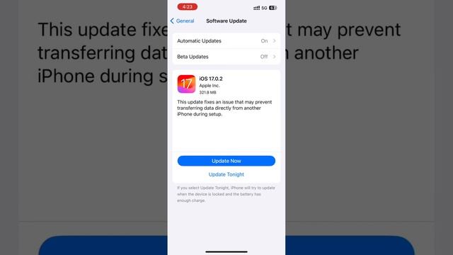 IOS 17.0.2 UPDATE OUT FOR ALL IPHONE USERS || WHATS NEW SHOULD YOU UPDATE #iphone #trending #viral