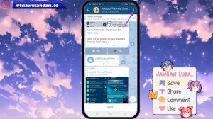 CARA MENGUBAH TAMPILAN TELEGRAM MENJADI WHATSAPP IPHONE/IOS | SUPER MUDAH 💯✨