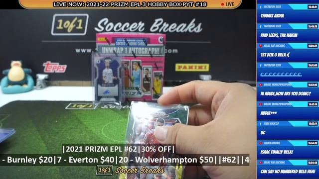 2022 Prizm EPL #18 смотреть онлайн