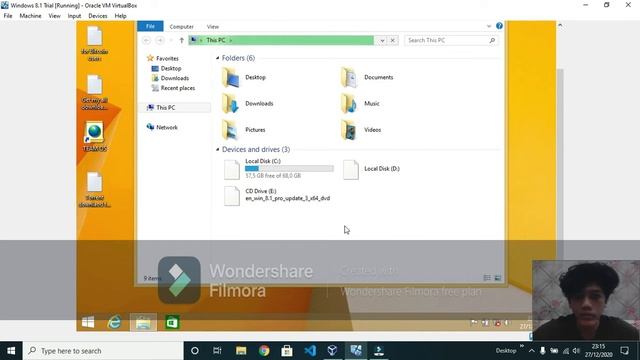 Cara Install Windows 8.1 dan Aplikasi Windows di VirtualBox смотреть онлайн