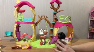 Игры для девочек Энчантималс Играем с сестрой в куклы games for girls