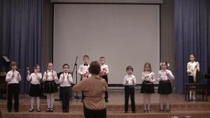 Шумовой оркестр "Чудесенка", Чикатуева Е.В., 1 класс.