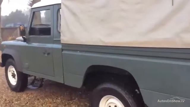 LAND ROVER DEFENDER 110 DCB HI-CAP P/U GREEN 2007 смотреть онлайн