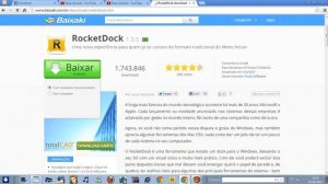 Como instalar o RocketDock