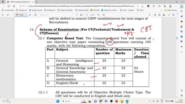 CRPF NOTIFICATION 2023 IN TAMIL | 9223 VACANCY OF CONSTABLE ,TECHNICAL TRADESMAN | FULL INFORMATION