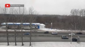 Поездка Новосибирск-Сеятель на электропоезде ЭД4М  // 24.02.2021 // Maksimay _
