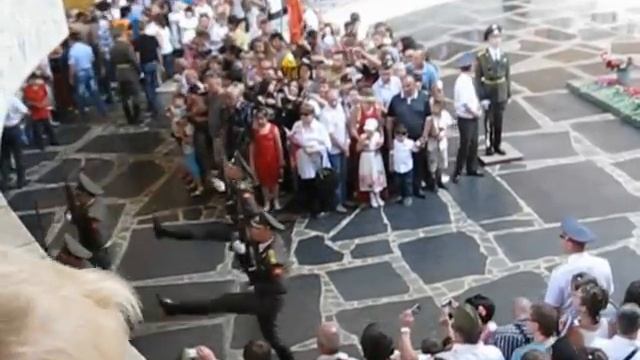 Мамаев Курган, смена почетного караула. смотреть онлайн