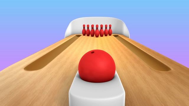 Изучаем цвета с помощью игры «Цвета 3D Боулинг» !Изучаем цвета для детей