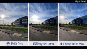 Camera Test Huawei P40 Pro VS Galaxy S20 Ultra VS iphone 11 Pro max  COMPARISON مقارنة Comparaison