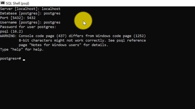 How To Connect/Register PostgreSQL Database Server || PostgreSQL 16 || Psql SQL Shell Tool || CMD