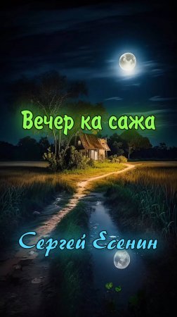 Вечер как сажа - Сергей Есенин (читает Расул Давлетов)