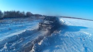 Самоблоки НИРФИ и ДАК в снегу