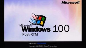 Windows 100 post rtm