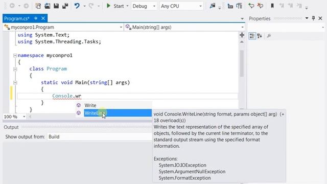 C Sharp Tutorial - How to create a console application in C#(Sharp) URDU/ Hindi
