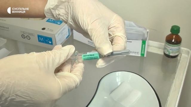 Зросла кількість охочих: на Вінниччині щеплюють від поліомієліту
