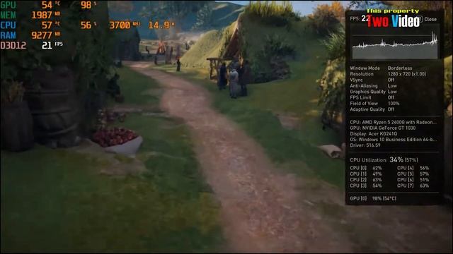 Ryzen 5 2400G GT 1030 AC Valhalla смотреть онлайн