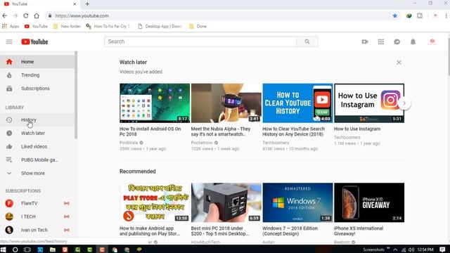 How to Clear YouTube Search History on Any Device 2019 | Review Again смотреть онлайн