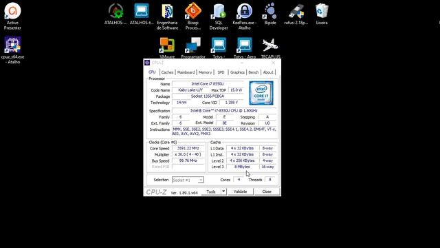 Benchmark - CPU Z