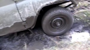 Уаз по грязи