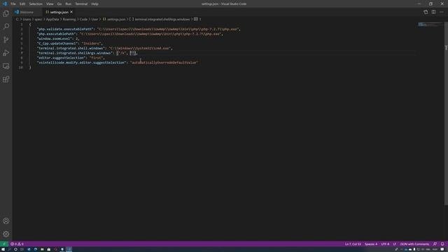 Setting Up Visual Studio Code To Work With Microsoft Developer Command Prompt