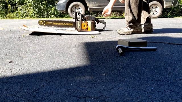 McCulloch Pro Mac 610 Warm start смотреть онлайн