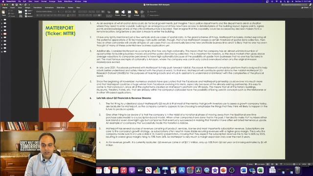 2022 STOCK - MATTERPORT (MTTR) Stock 🙀! BUY, HOLD, OR SELL? SHORT & LONG!