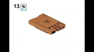 Лего міні танк 60TP Lego mini tank 60TP World of Tanks