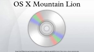 OS X Mountain Lion