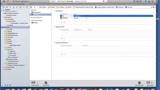 iOS Swift creating coredata | Nimap Infotech - Tutorial 99 смотреть онлайн
