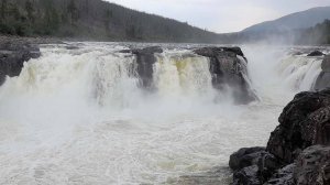 Большой Курейский водопад