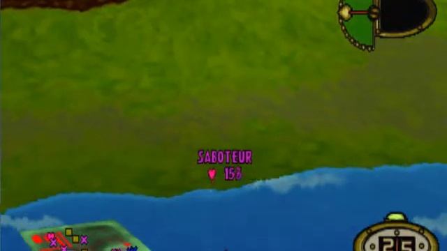 Hogs of War - Mission 9: The village people - Mardy Pigs (Hard mode) смотреть онлайн