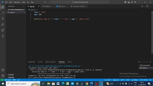 Introduction to Python Programming Language