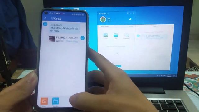 Hướng dẫn gửi dữ liệu từ điện thoại  sang laptop sử dụng phần mềm ShareIt смотреть онлайн