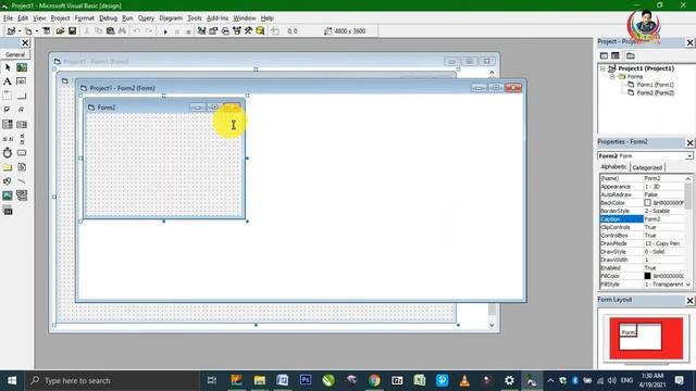 Microsoft Visual Basic 6.0 Interface | VB 6.0 Introduction | Visual Basic Tutorial (Urdu)