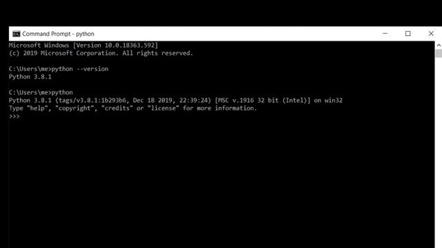 Verify Python on Windows - By Few Steps 🔥 4k ❤️ смотреть онлайн